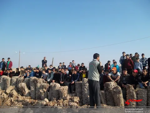 اردوی راهیان نوردانش آموزی سپاه خمین در مناطق عملیاتی جنوب