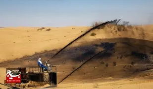 خسارت &laquo;مالچ نفتی&raquo; به خاک خوزستان در حال برآورد است