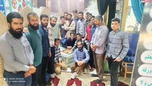 زیارت مزارمطهر شهید محسن حججی توسط رزمندگان گردان ۱۰۷ امام حسین (علیه السلام)