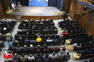مراسم بزرگداشت شهدا با عنوان (به افق مقاومت) در شاهرود
