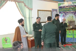 پاسداران نمونه در سپاه ناحیه بهار تجلیل شد