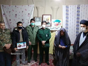 دیدار با خانواده شهدای شیروان