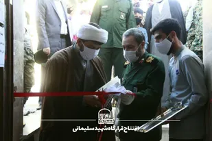 افتتاح قرارگاه علمی-فرهنگی شهید حاج قاسم سلیمانی در زنجان به روایت تصویر