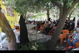 برگزاری طرح جوانه&zwnj;های صالحین در باغ دانشگاه بوعلی سینا