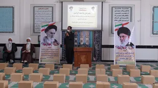 مرحله چهارم رزمایش "کمک مومنانه" در شهرستان فردوس برگزار شد