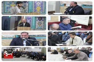 محفل انس با قرآن باحضور قاری کشوری در سرخه برگزار شد