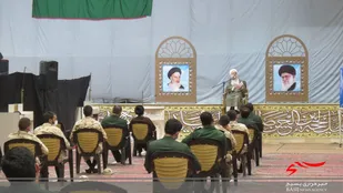 گردهمایی مصون سازی فرهنگی سپاه خمینی شهر