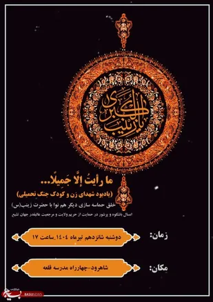 فیلم/اجتماع بزرگ زینبیون در شاهرود