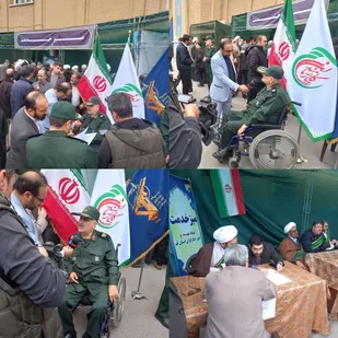 برگزاری میزخدمت جهادی در قالب طرح جمعه تاجمعه در استان قم