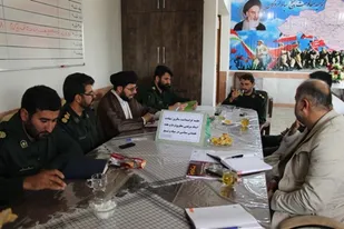 جلسه هماهنگی برنامه های هفته عقیدتی سیاسی درلردگان