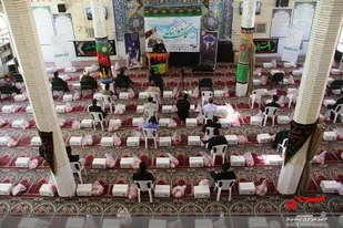 رزمایش کمک مؤمنانه در دانشگاه آزاد اسلامی شهرکرد