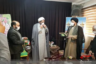 دیدار خدام رضوی با امام جمعه همدان