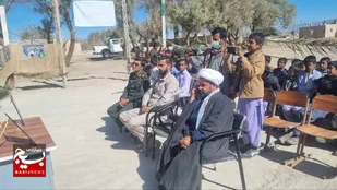 یادواره شهید مدرسه&zwnj;ای به مناسبت هفته بسیج در مدرسه ملک بخش پاکزاد برگزار شد