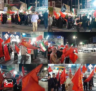 ایذه امشب طوفانی&zwnj;تر از همیشه موج ۱۵۶ و فریاد یا علی(ع)