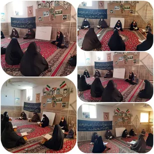 محفل انس با قرآن در روستای هامونی برگزار شد