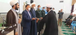 برگزاری مراسم تکریم و معارفه مسئول نمایندگی ولی فقیه در سپاه ناحیه صحنه