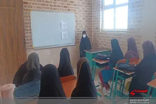 برگزاری نهضت روشنگری حوزه کوثر سپاه خاش