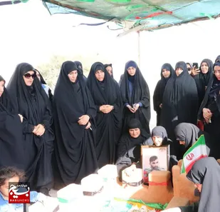 دیدار با چهار شهید جنگ رمضان در روستای دالان و پتک از سوی بسیجیان باغملک&nbsp;