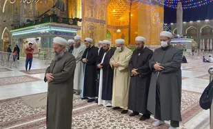طلاب اهل سنت ترکیه به زیارت امیرالمومنین(ع) رفتند
