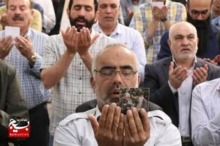 نماز عید فطر در مهرشهر اقامه شد