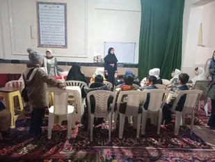 برگزاری کلاس جهادی در پایگاه آسیه با حضور ۱۵ نوجوان