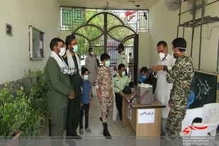 ویزیت و تزریق واکسن رایگان در کنارک انجام شد