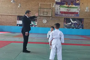 رقابت نونهالان و نوجوانان جودوکار استان همدان در بهار