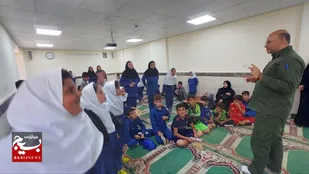 یک روز با نشاط در مدرسه ی ورازان بلده نور