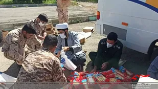 رزمایش کمک مومنانه در سپاه ناحیه روانسر