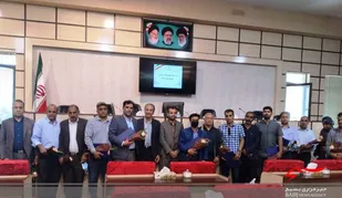 آیین تجلیل از کارگران نمونه تربت جامی
