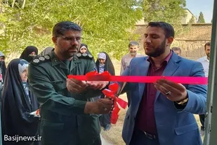 افتتاح کارگاه خیاطی شهید پورمختار در شهر لالجین