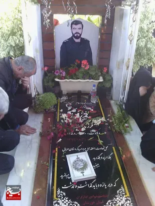 به مناسبت هشتمین سالگرد شهادت شهید مدافع حرم ، شهید فرزاد زنگنه از باغملک
