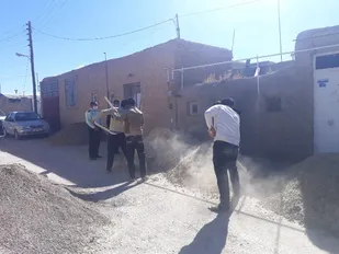برگزاری اردوی جهادی پایگاه مقاومت بسیج شهید دستغیب (ره) شهرستان کوهبنان