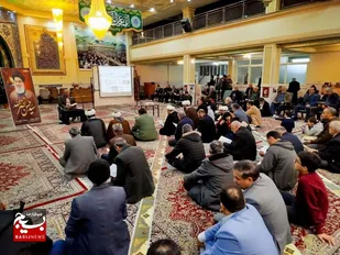 برپایی مراسم گرامیداشت شهدای مقاومت در طرقبه شاندیز+فیلم+عکس