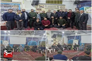 سرکشی فرمانده ناحیه سرخه از پایگاه های بسیج