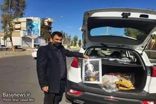 توزیع نان و نمک مهربانی در زاهدان