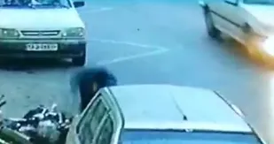 لحظه شهادت دو بسیجی جوان مشهدی