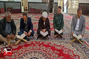 نوای آسمانی قرآن و عطر حسنی در صالح آباد