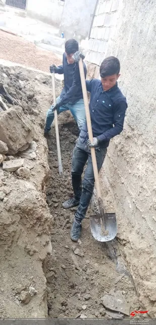 کمک به ساخت خانه محرومین در روستای تنگه ترکمن راز و جرگلان