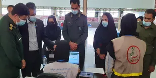 راه&zwnj;اندازی مرکز واکسیناسیون شهید حاج&zwnj;قاسم سلیمانی توسط سپاه در جیرفت
