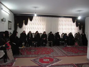 دیدار بسیجیان پایگاه آمنه(س) همدان با خانواده شهید &laquo;سردارزاده&raquo;
