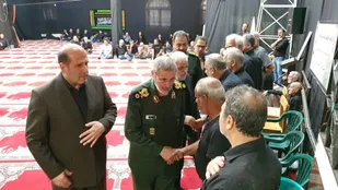 مراسم ختم مادر شهیدان اسدی