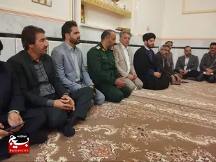 دیدار و تجلیل از خانواده جانباز عبدالرحیم سارانی