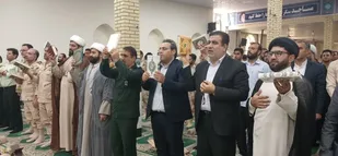 اختتامیه مسابقات قرآنی بسیج با عنوان چلچراغ آیه ها  دهلران
