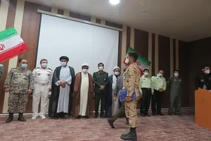 تجلیل از سربازان نمونه در کنارک