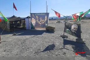 برپایی سیاه چادر در فنوج