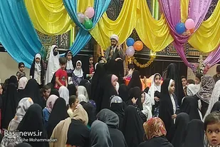 برپایی جشن روز دختر توسط حوزه حضرت فاطمه (س) همدان