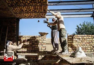 ۴۲ خانواده زیر پوشش کمیته امداد شوش خانه دار شدند
