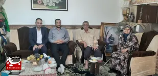 دیدار و تجلیل از خانواده شهدا و جانبازان شاهرود+ تصاویر