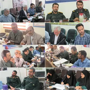 نشست هم اندیشی مسئولان اقشار بسیج در سپاه ناحیه پیشوا